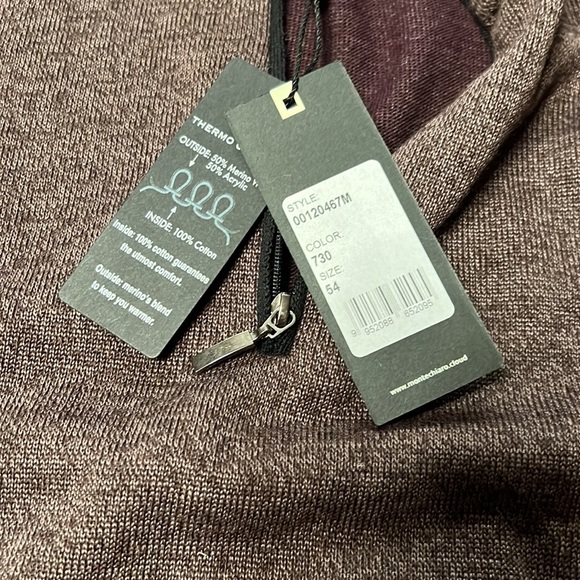NWT Montechiaro Sweater size 54 - Picture 9 of 12